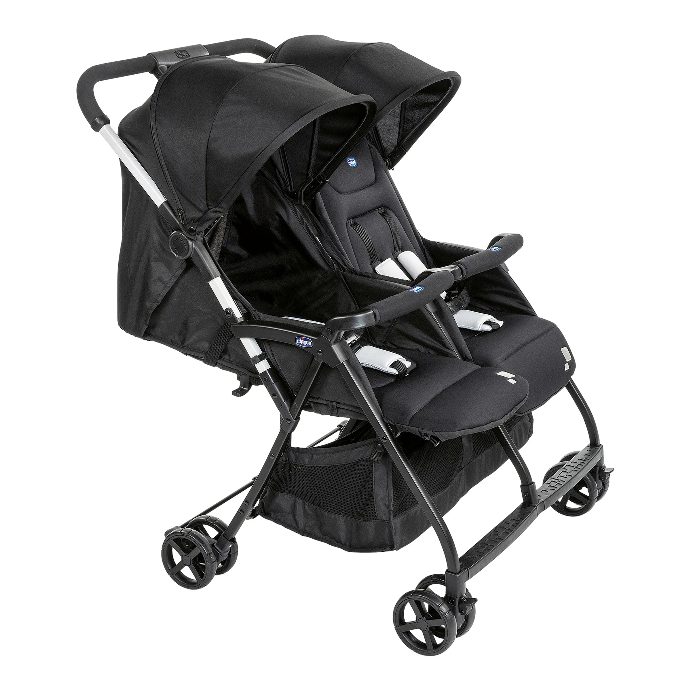 Chicco Zwillingsbuggy Ohlalà Twin black night
