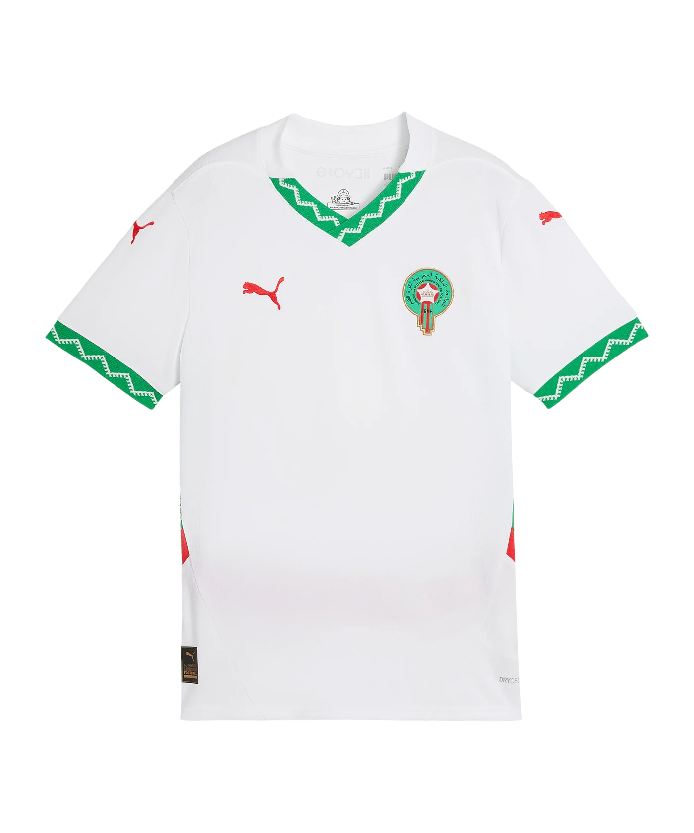 PUMA Marokko Jr Trikot Away 2024/2025 Kids Weiss F02