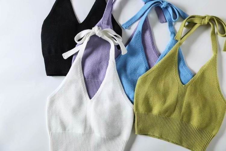 Hollahop - Halter-hals bh-top met strik op de rug