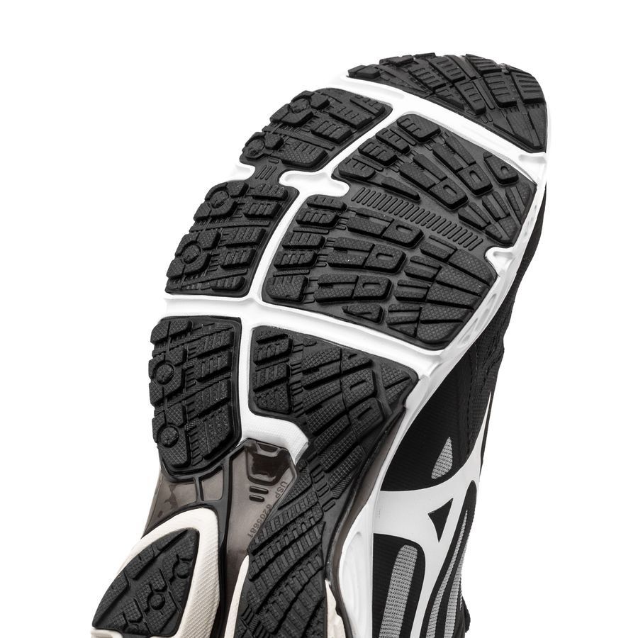 Mizuno Chaussures de Running Wave Stream 2 - Noir/Blanc/Gris Femme