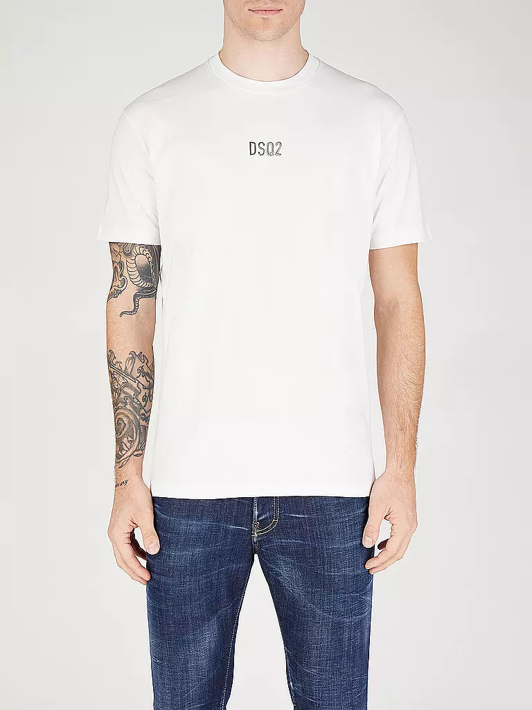 DSQUARED2 T-Shirt  weiss