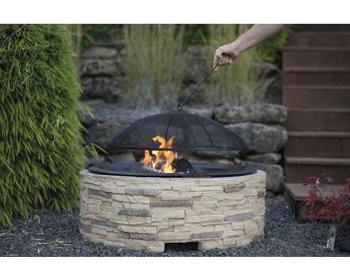 Westmann vuurkorf in steenlook, staal
