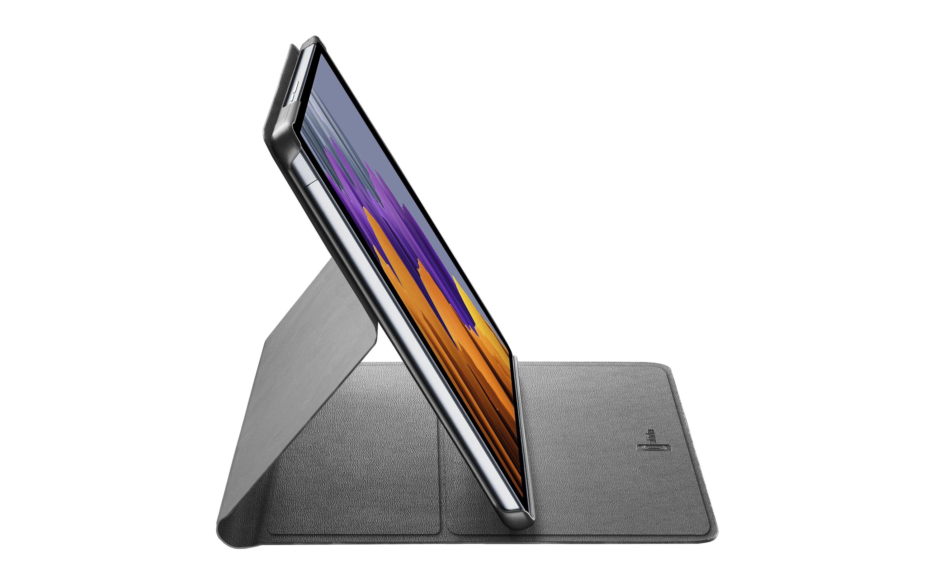 Tablet Book Cover Folio Case SchwarzTablet-Hülle mit Standfunktion für Samsung Galaxy Tab S9 FE+