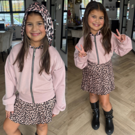 Leo up skort set - roze