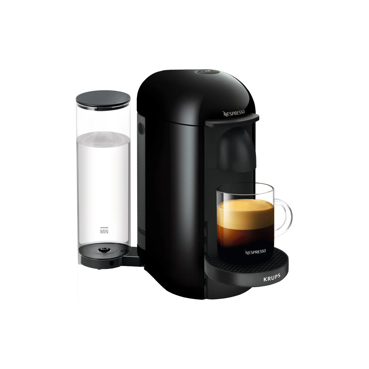 NESPRESSO® Vertuo Plus kaffemaskin fra Krups, Sort