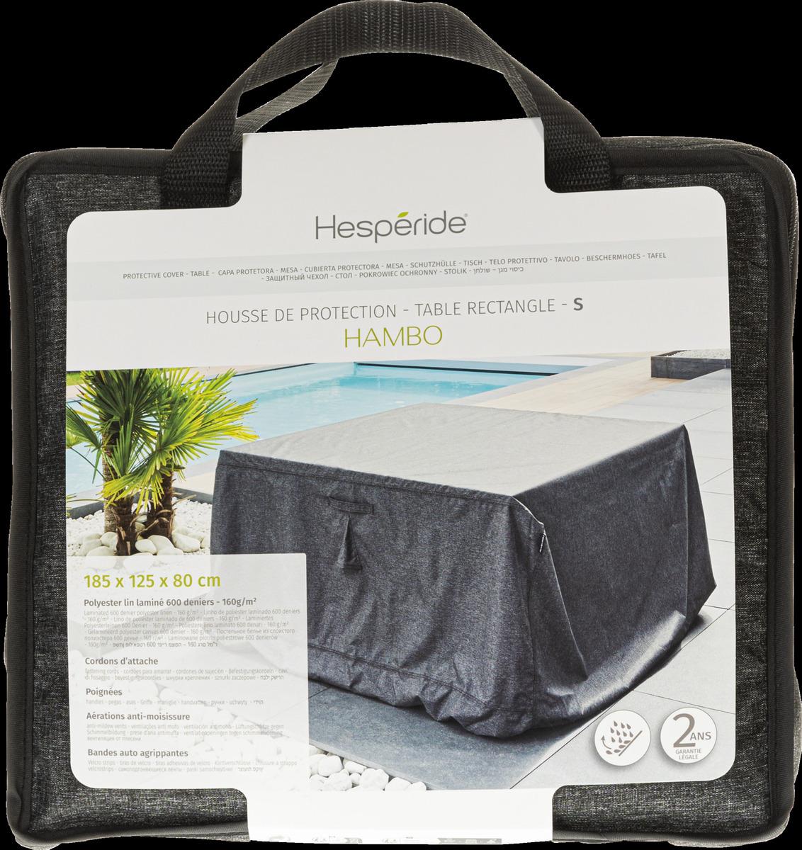 HOUSSE HAMBO TABLE RECTANGLE TAILLE S