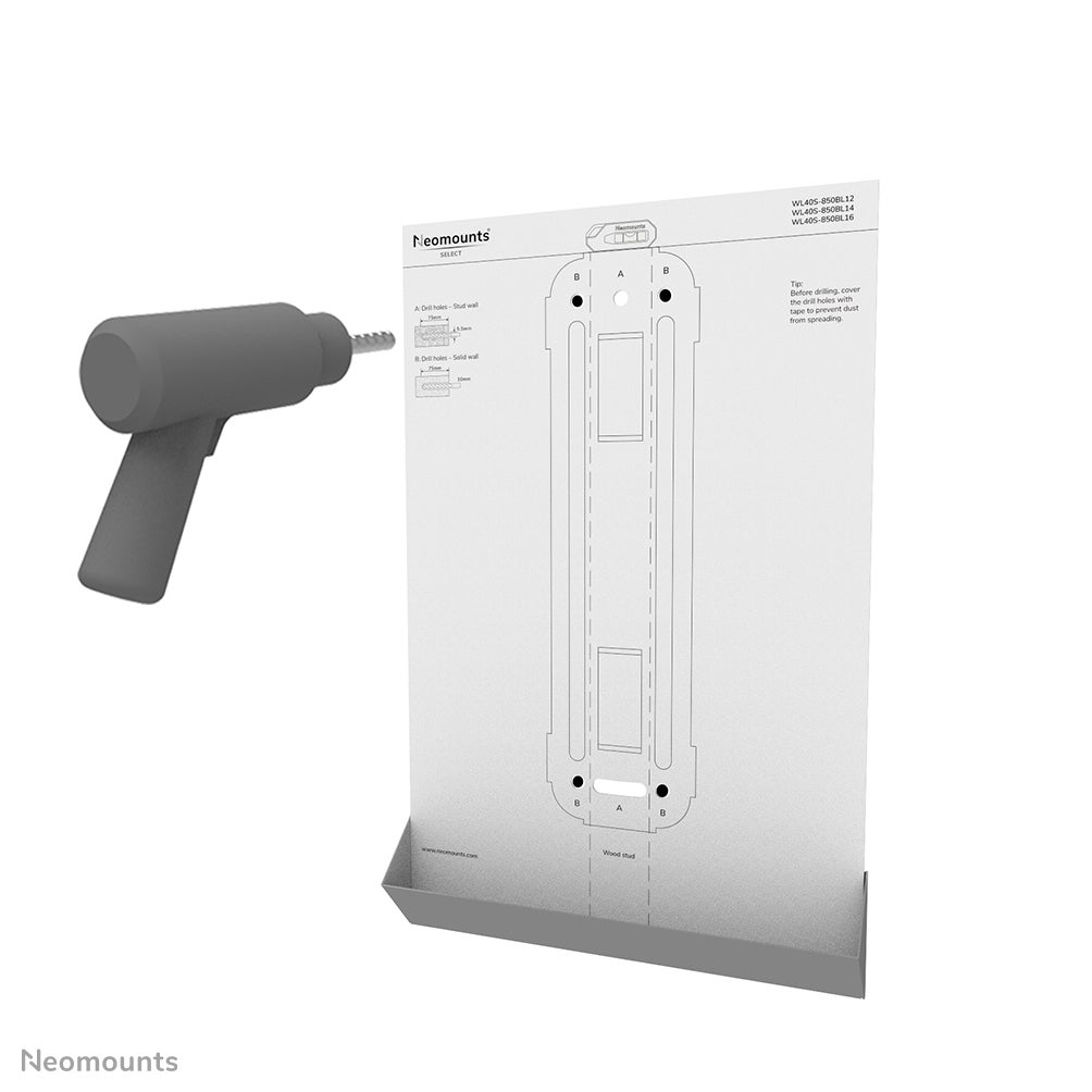Neomounts WL40S-850BL12 wandsteun voor flatscreen