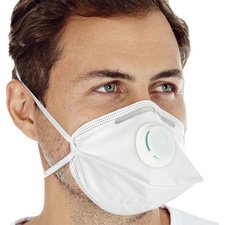 Masque de protection respiratoire FFP3 avec soupape