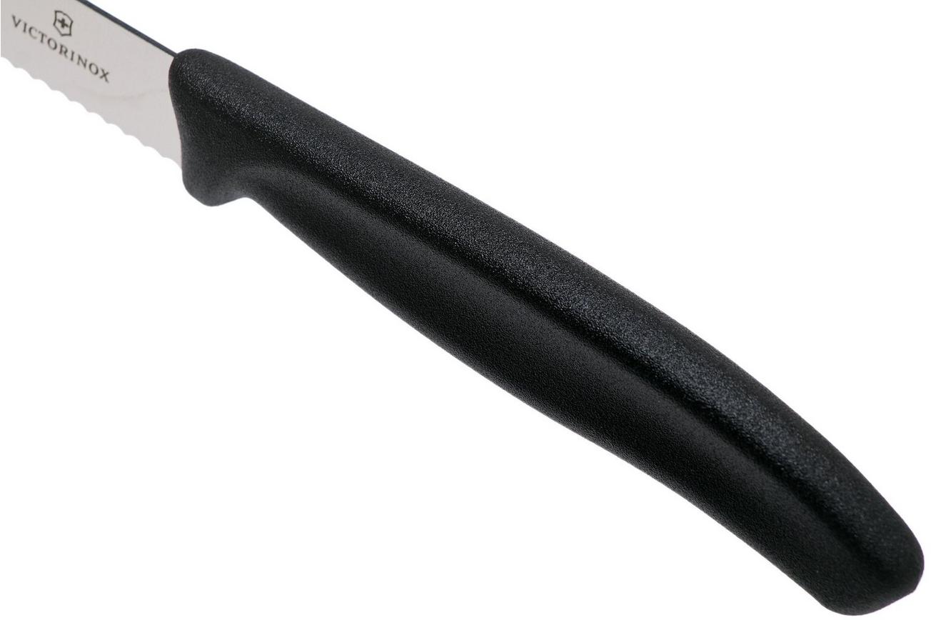Victorinox SwissClassic 6.7863 kaas- en worstmes, zwart