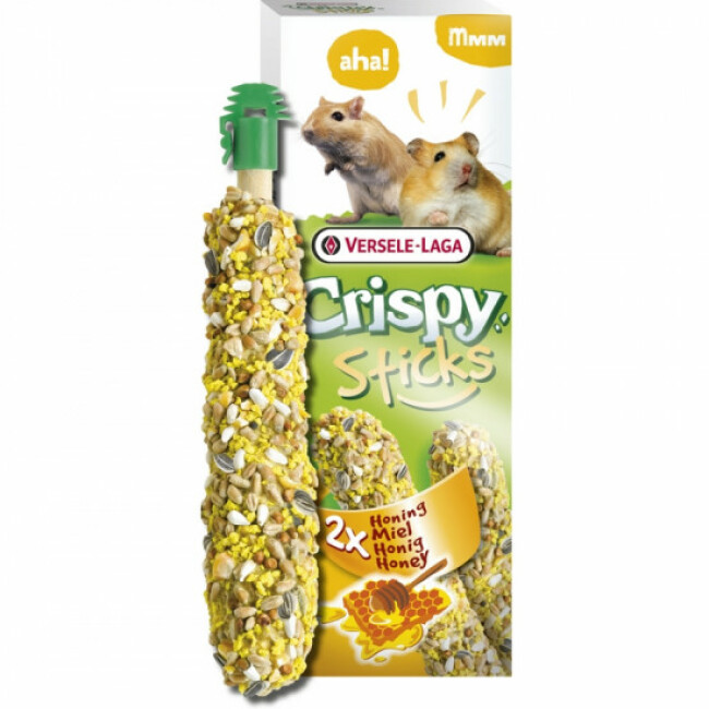 Sticks Crispy Versele Laga pour hamsters et Rats