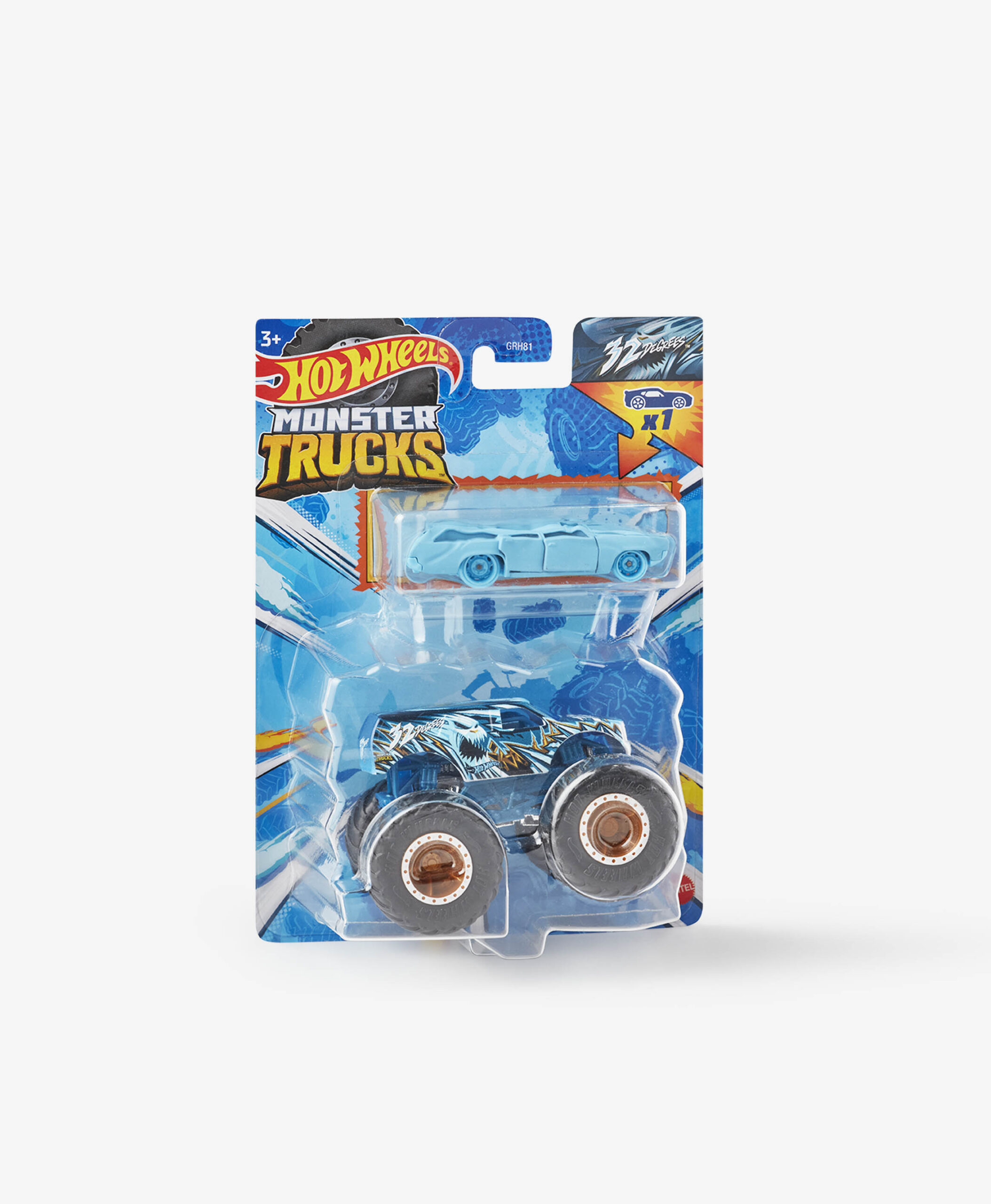 Hot Wheels Set: Monster Truck und Auto