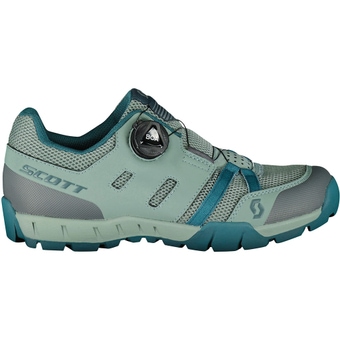 Scott Sport Crus-R Boa Fahrradschuhe Dark Green / Light Green Damen