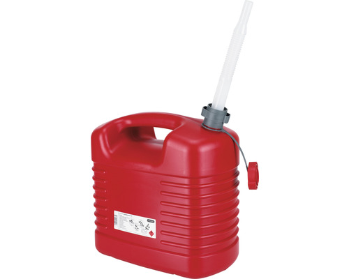 Pressol kunststof brandstofjerrycan met flexibele schenktuit, 20 L