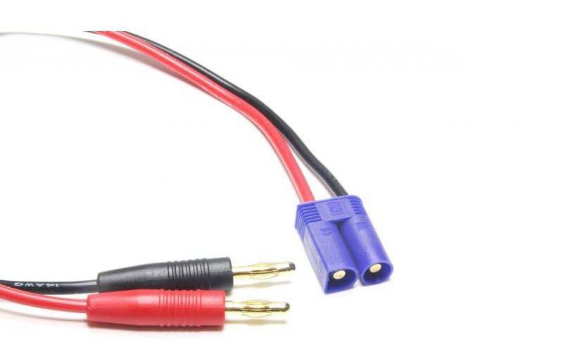 Ladekabel 4 mm Bananenstecker zu EC5Ladekabel