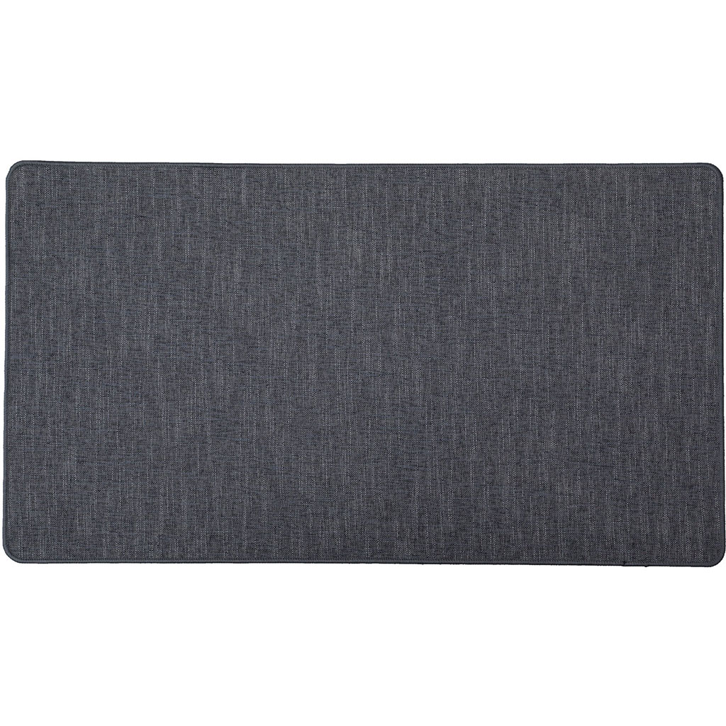 Tapis d'intérieur ORIANE gris foncé 45x80cm