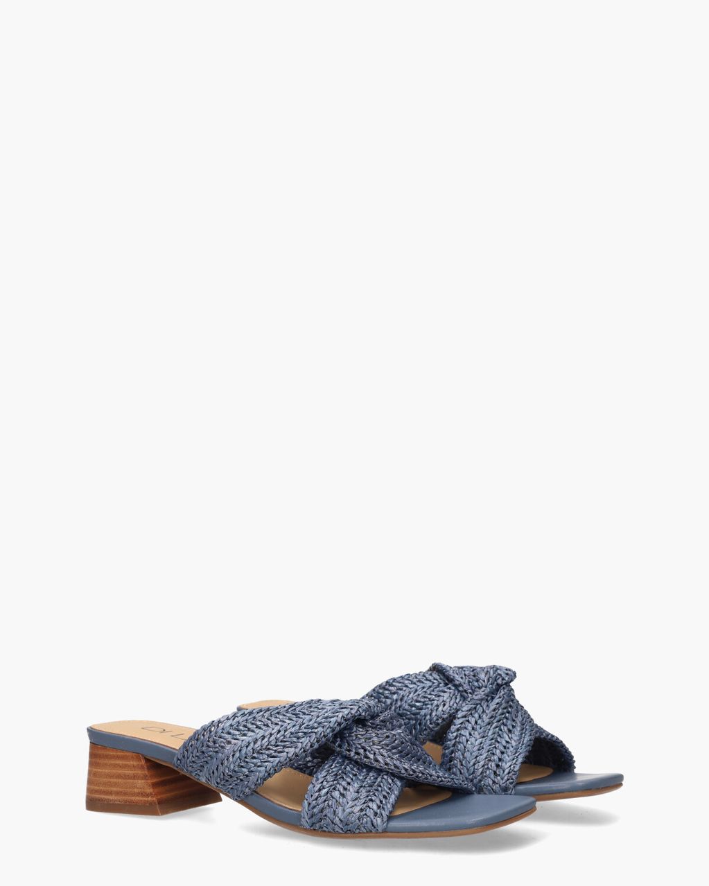 Di Lauro Terese Blauw Damesslippers