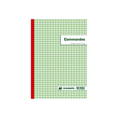 Exacompta - Manifold Carnet de commandes - 50 tripli - A4