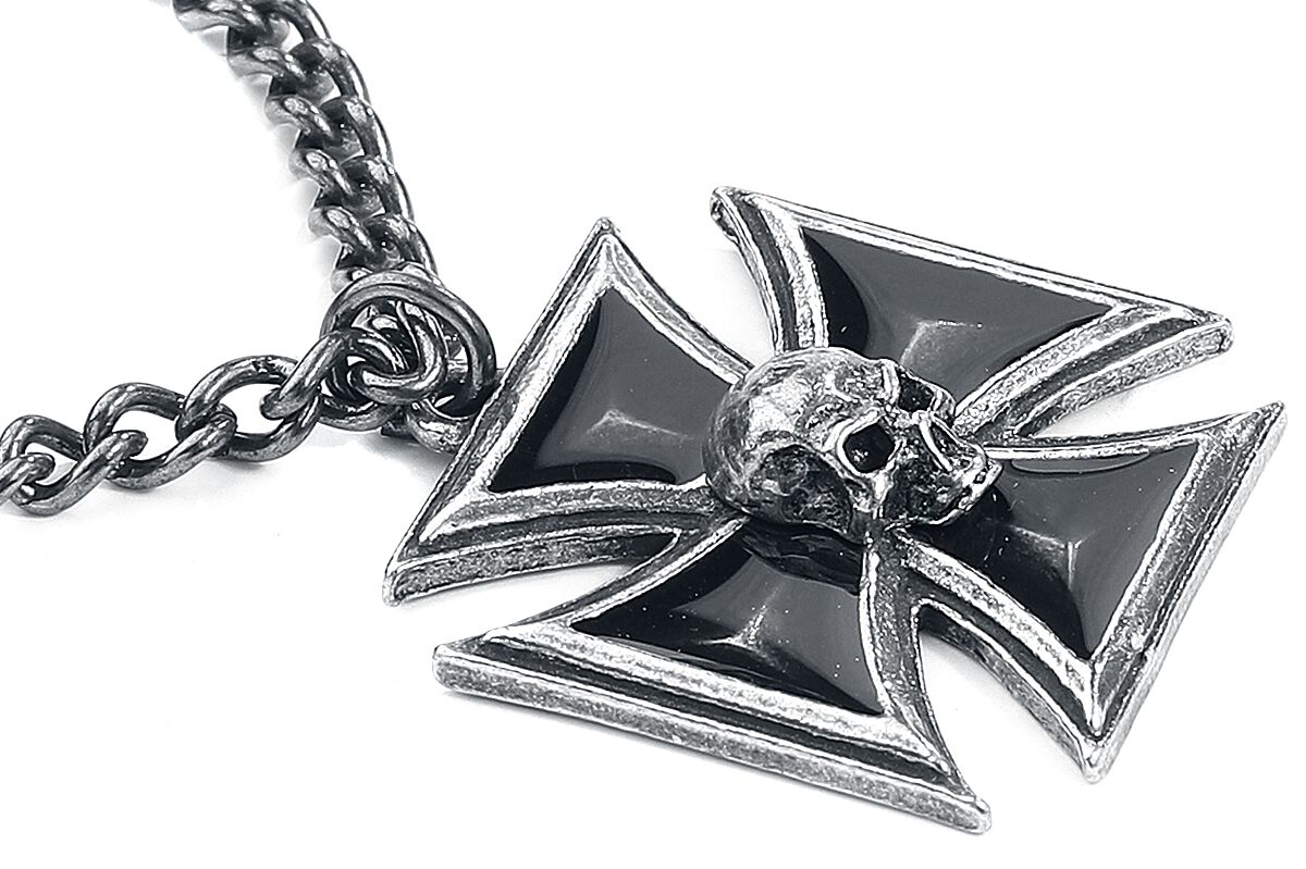 Croix Chevalier Noir | Alchemy Gothic Collier