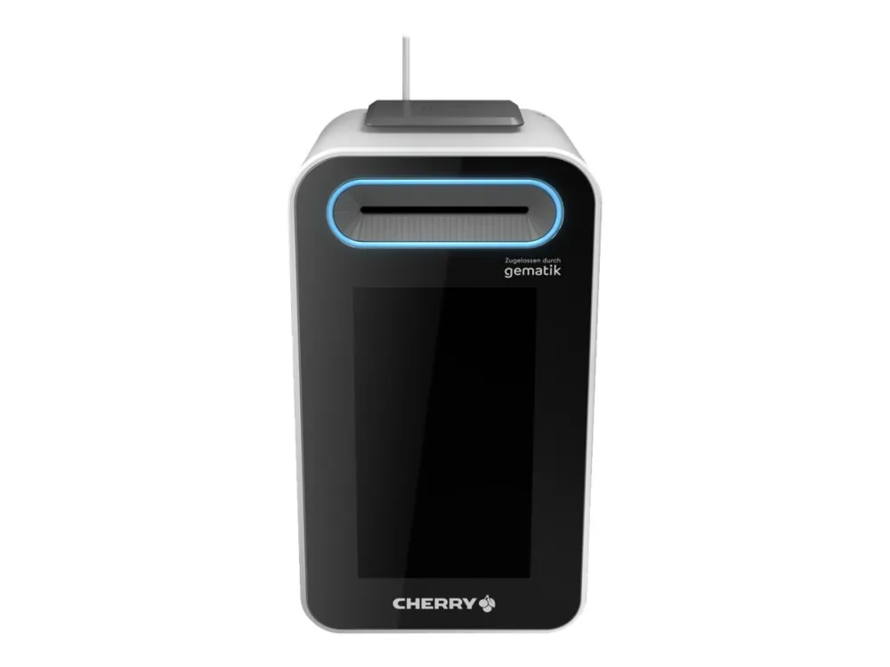 CHERRY eHealth Terminal ST-1506 - Med SmartCard læser/skriver - USB, Ethernet, USB-C - hvid