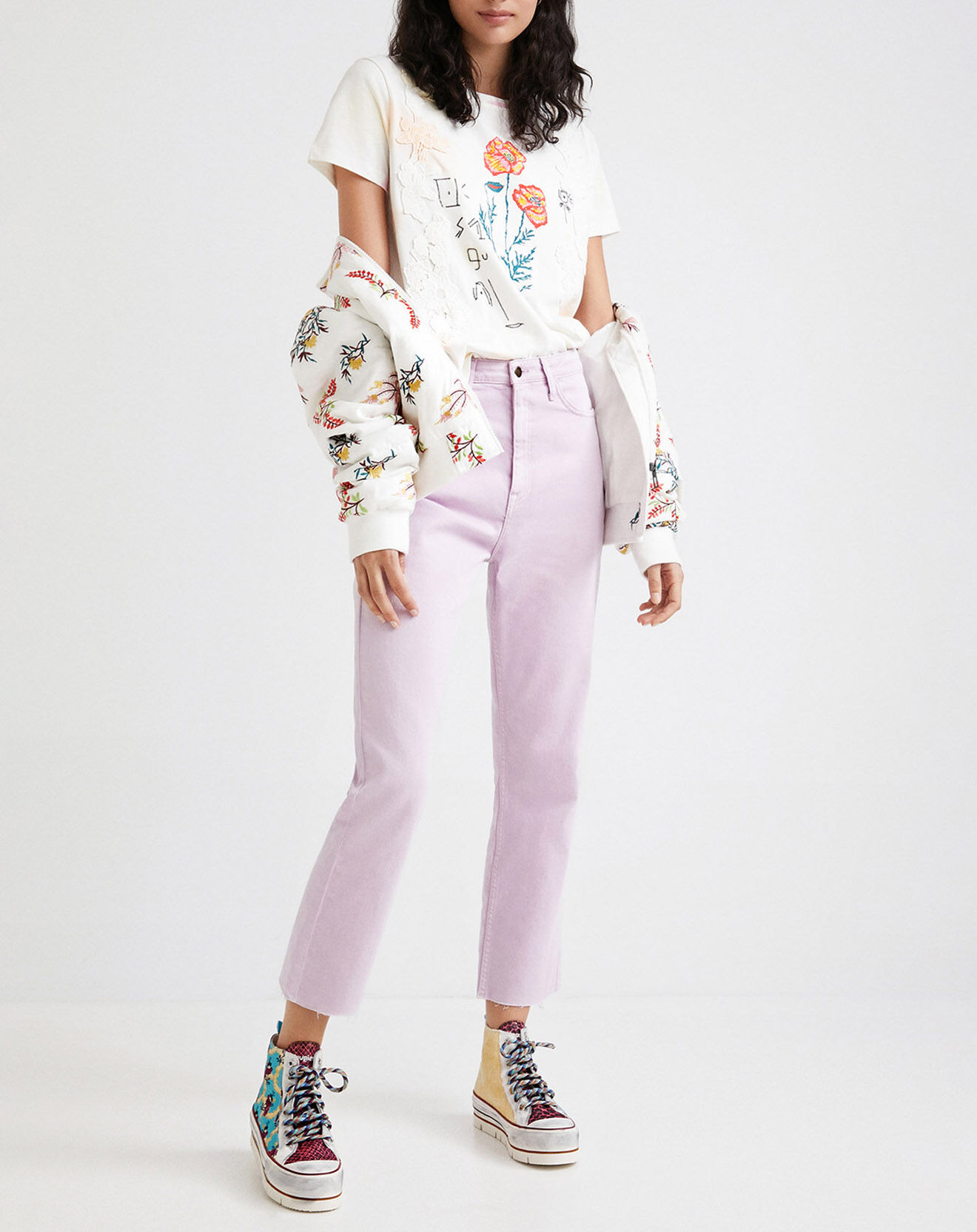 Desigual T-Shirt Ludivine blanc