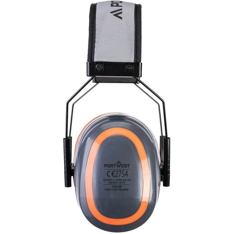 Portwest PS43 Casque Anti-Bruit HV Extreme 36db Gris