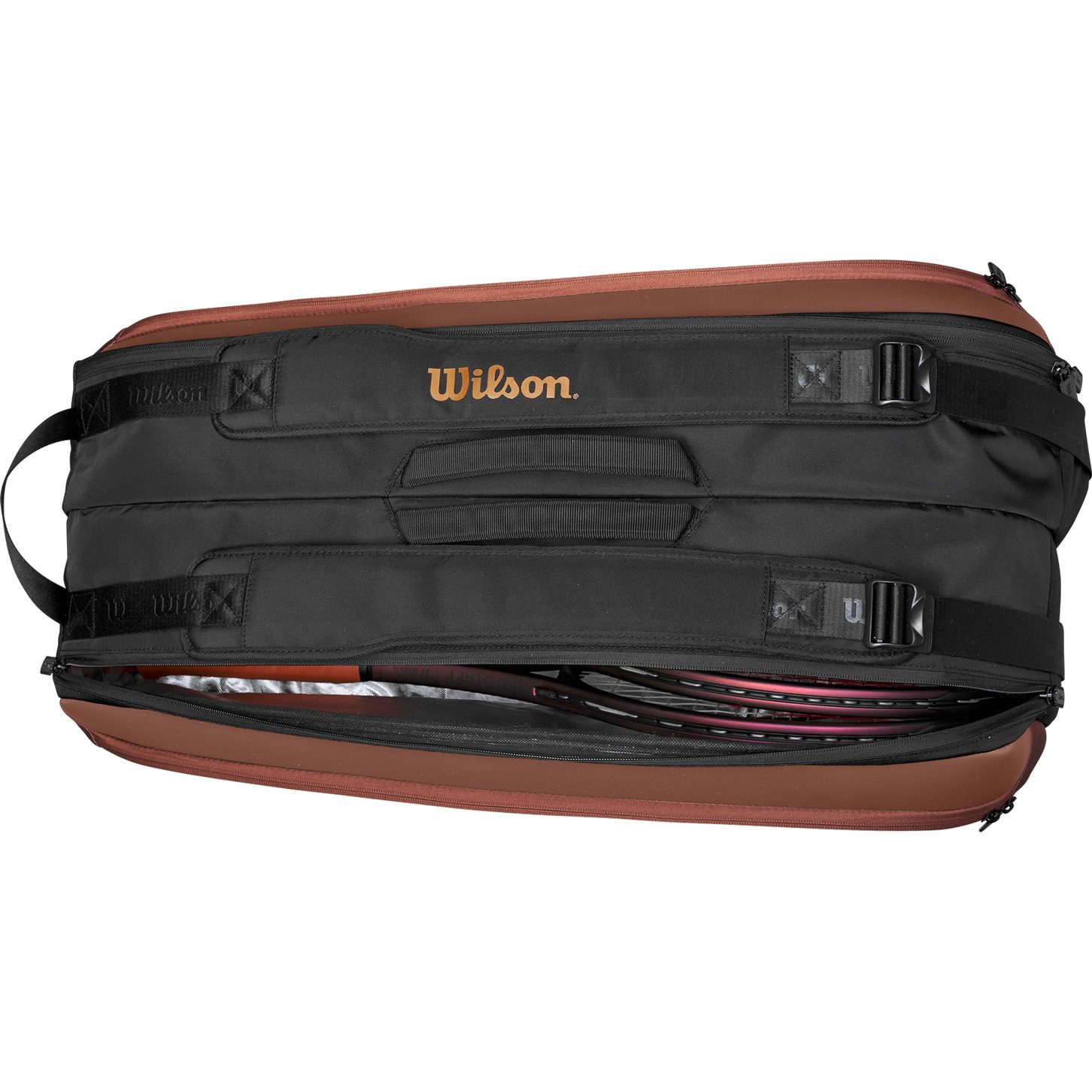 Wilson Pro Staff V14 Super Tour 9 Pack Tennistasche bronze