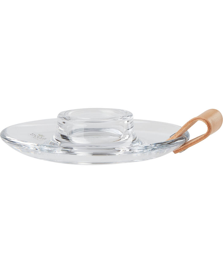 Holmegaard DWL Bloklysestage, klar, 17 cm Transparent