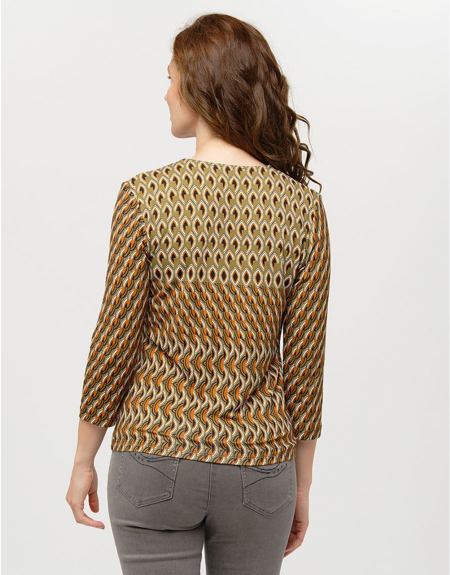 T-shirt motif jaune