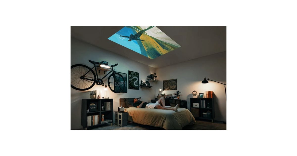 ViewSonicM10E Draagbare RGB Laser Slimme Projector met Harman Kardon Speaker​  (Zwart/zilver, 2200 ANSI Lumen)