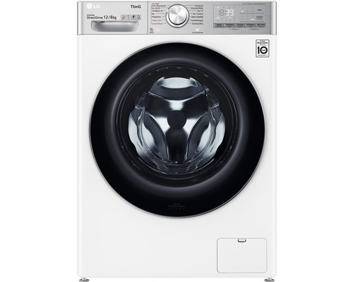 LG V9WD128H2 wasdroger, capaciteit 12 kg/8 kg