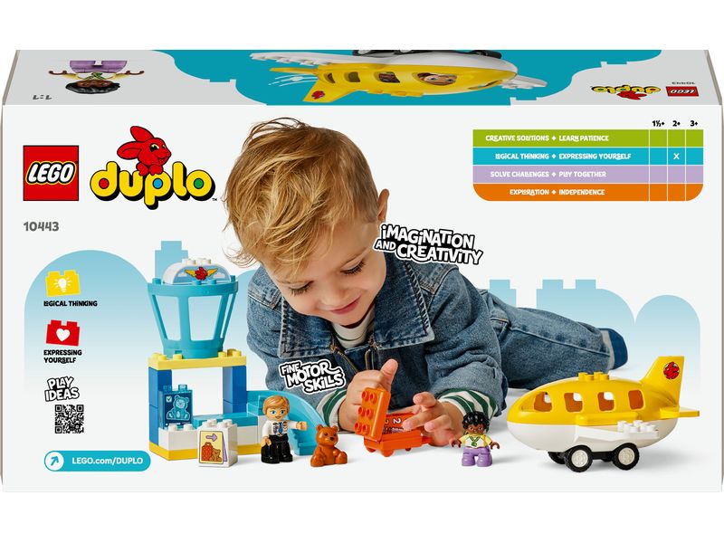 LEGO® DUPLO® Erster Besuch im Flughafen 10443 Flughafenspielset für ein fantasievolles Spielerlebnis