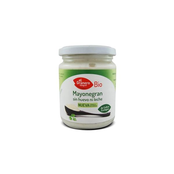 El Granero Integral Mayonegran Sem Ovo Nem Leite Bio 245g