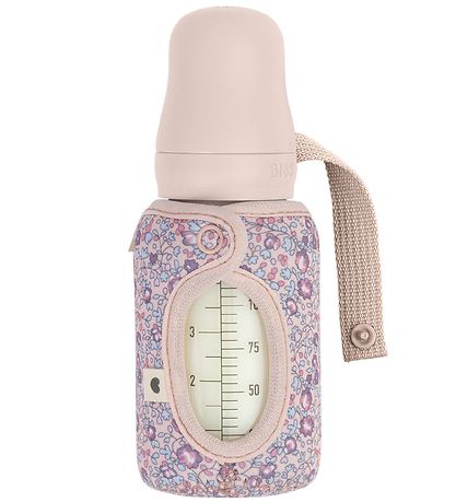 BIBS X Liberty Flaske Etui - Lille - Blåmster - Eloise Blush