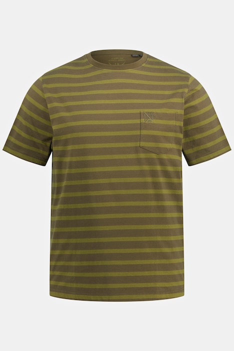 Schlafanzug, kurz, geringeltes Shirt, Shorts