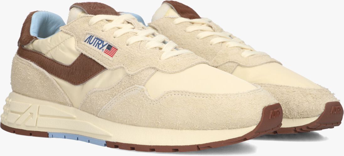 beige autry lage sneakers reelwind low man