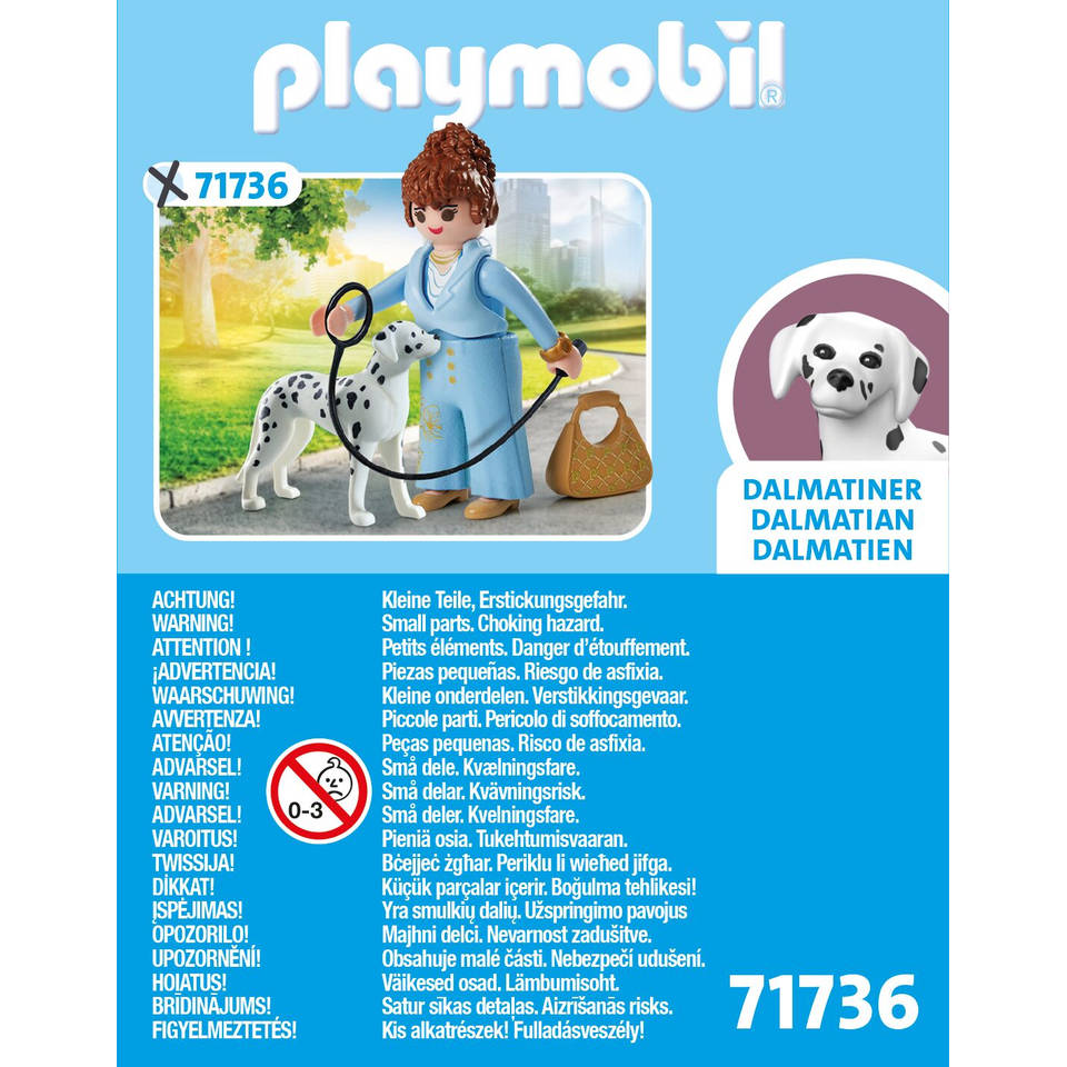 PLAYMOBIL My Life manager met dalmatiër 71736