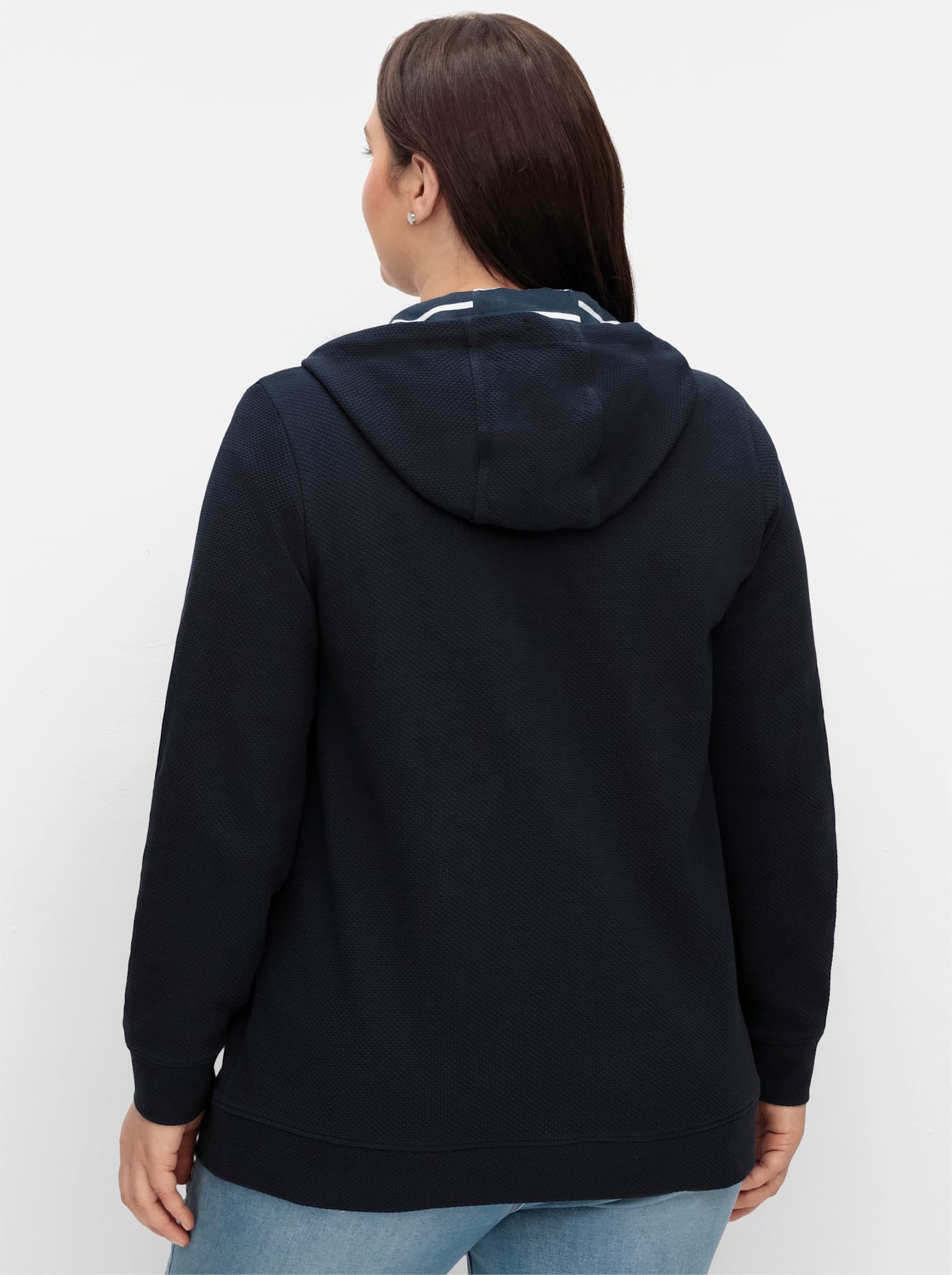 Sheego Shirtjacke »Sweatjacke«, 1 Stk.