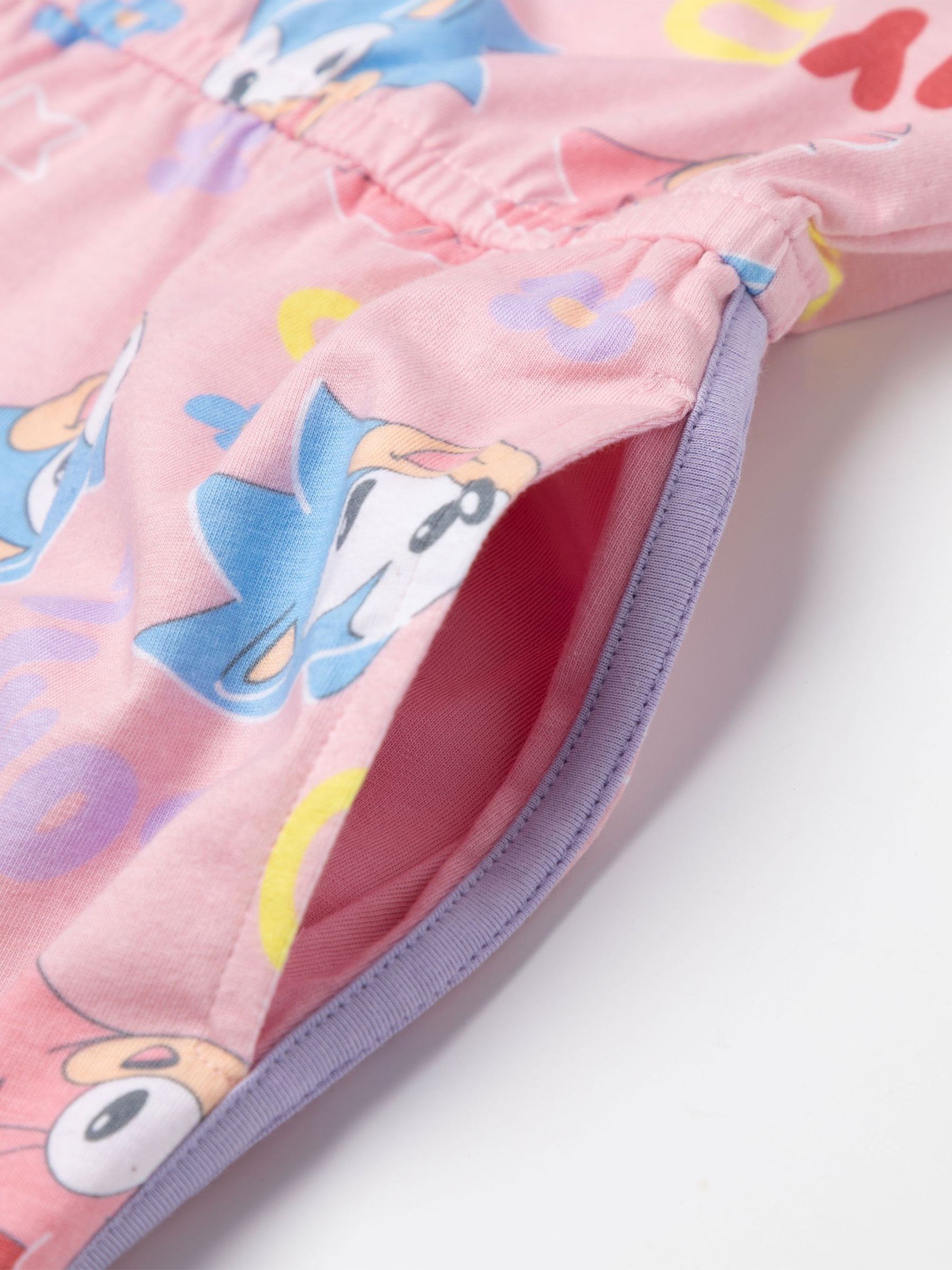 Vanilla Underground meisjes Sonic The Hedgehog mouwloos speelpakje