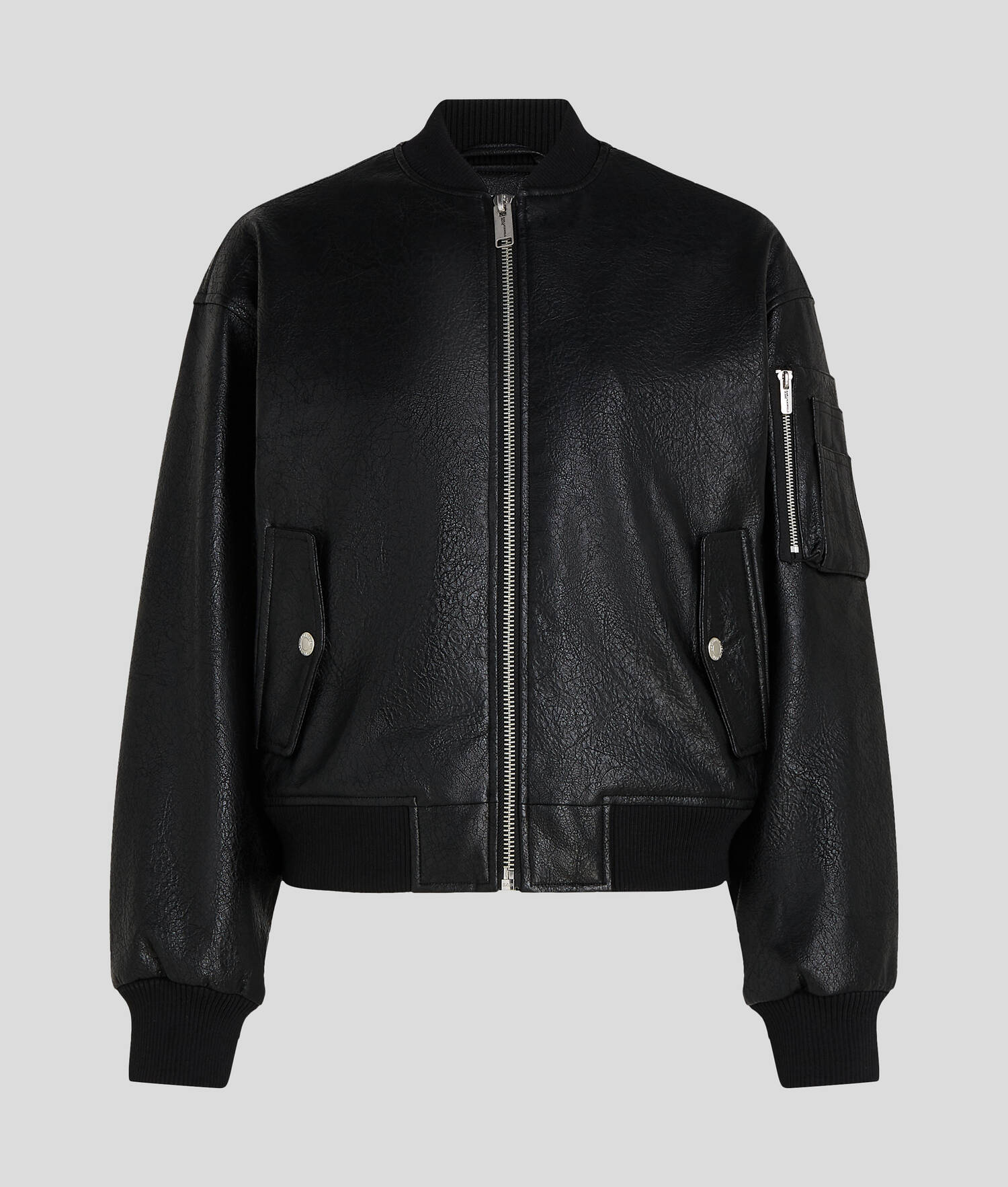 VESTE AVIATEUR EN SIMILI-CUIR KLJ