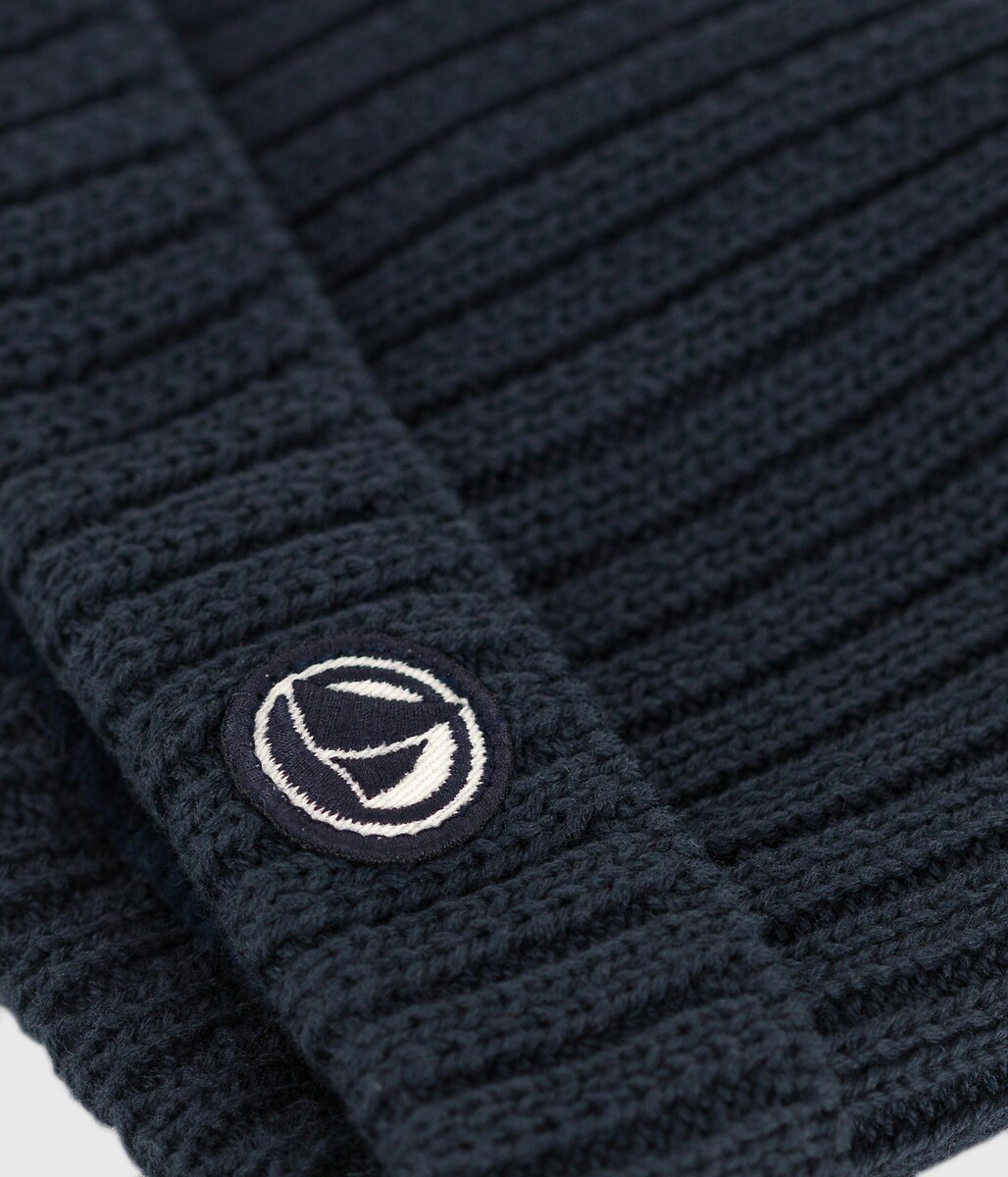 PETIT BATEAU<br>Chapéu tricot, forro polar