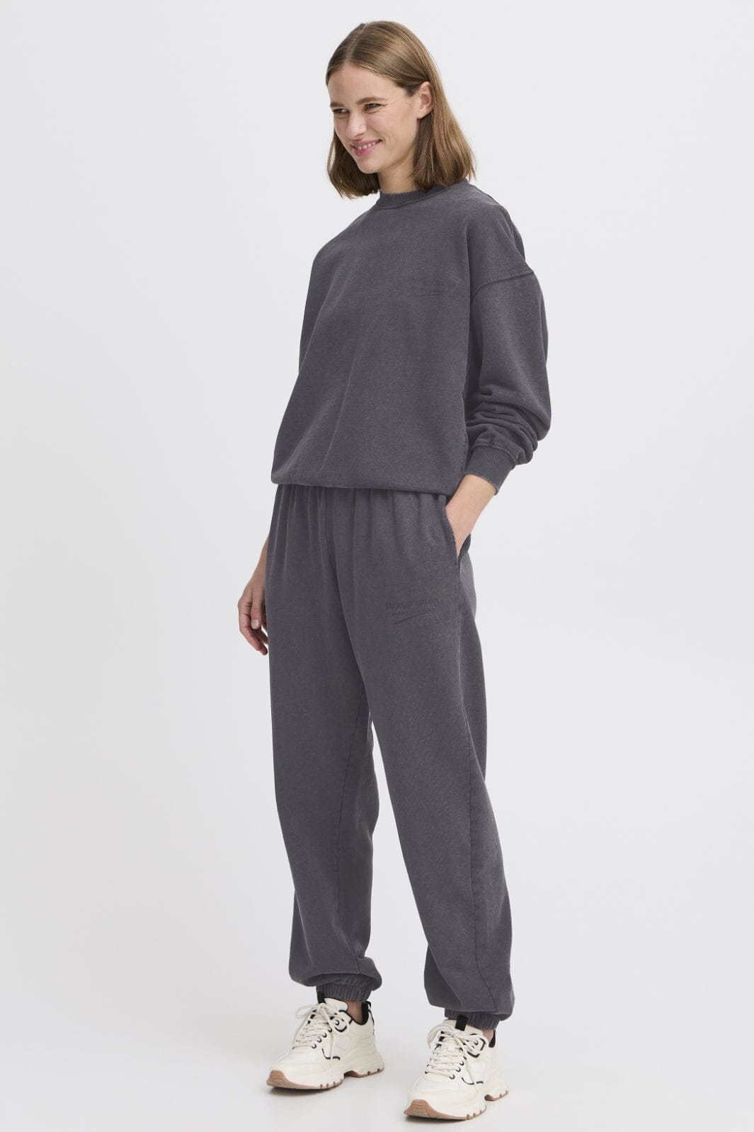 The Jogg Concept Jcrubi Logo Pants 203650 black