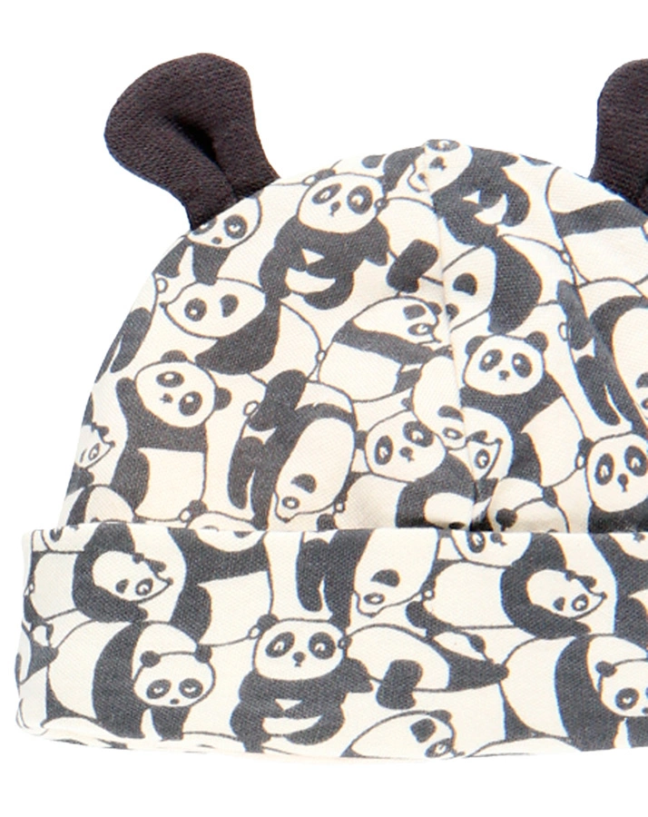 Langarmshirt TEDDY PANDA 4-teilig in offwhite