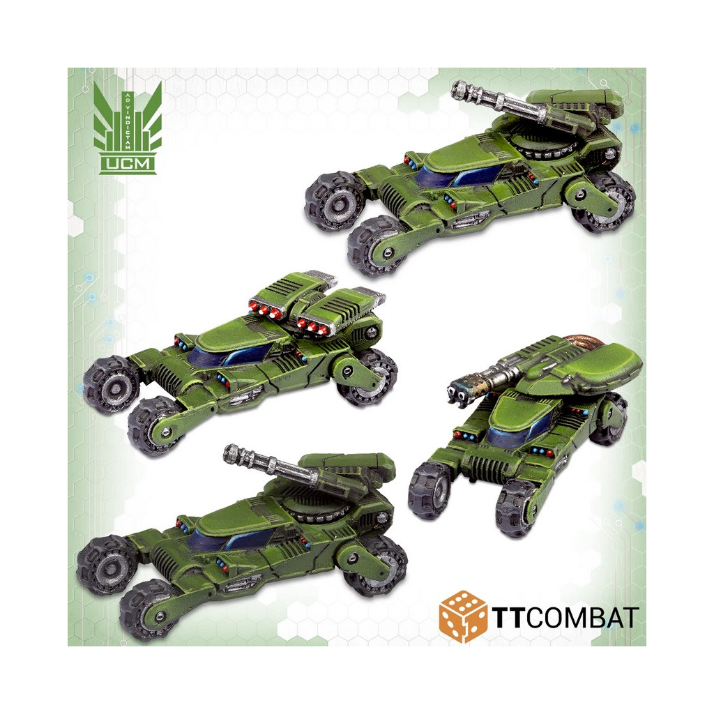 Dropzone Commander - UCM Wolverine Scout Buggies