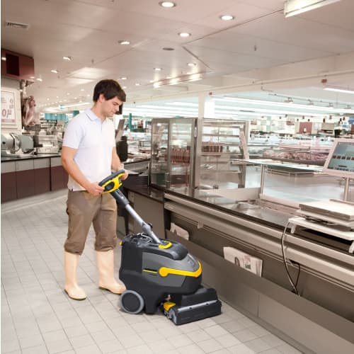 Autolaveuse à rouleau sur batterie BR 35/12 Bp pack Karcher
