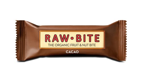 Raw Bite Bio Riegel Cacao