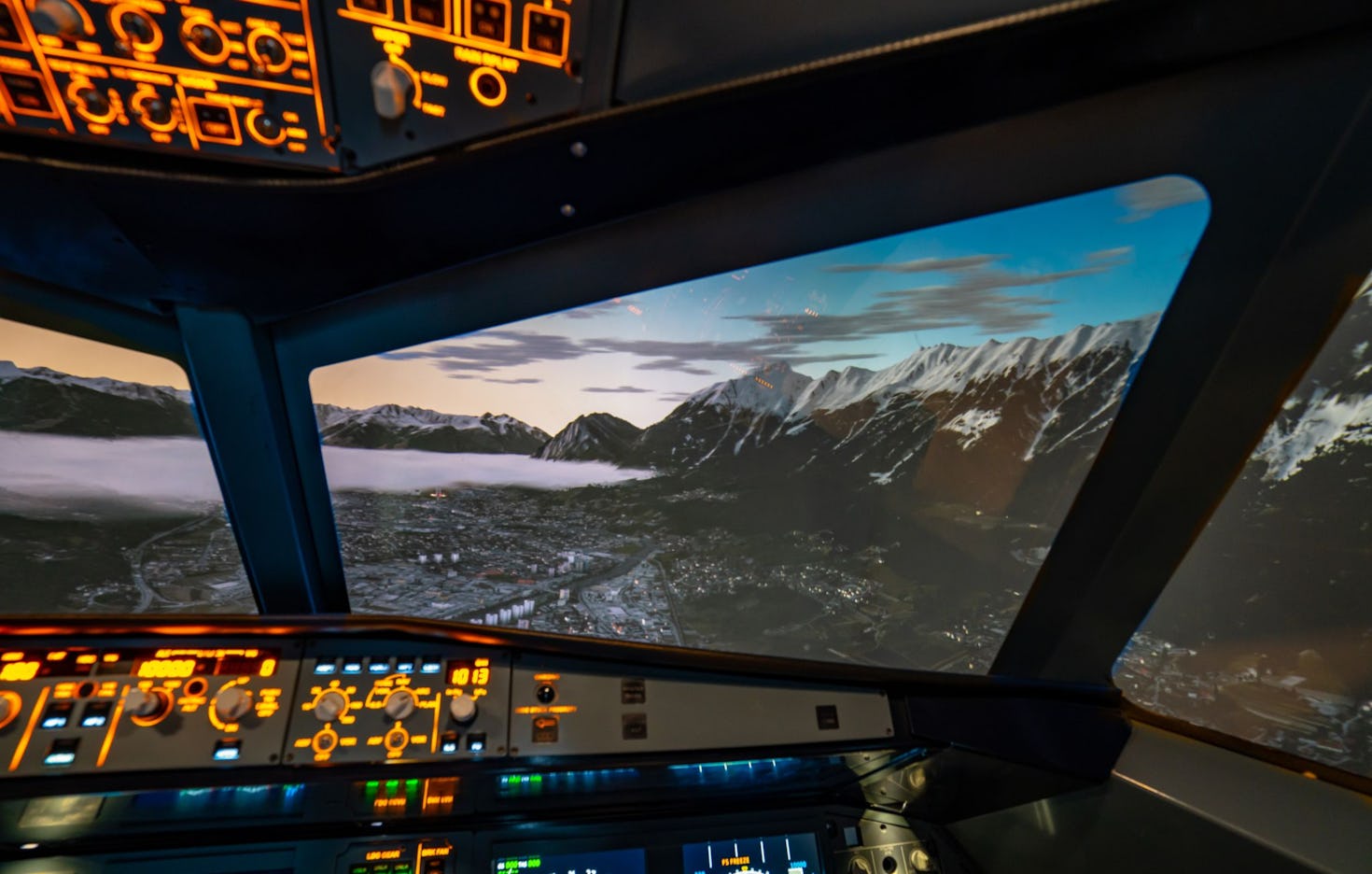 Flugsimulator A320 in Frankfurt als Geschenkidee