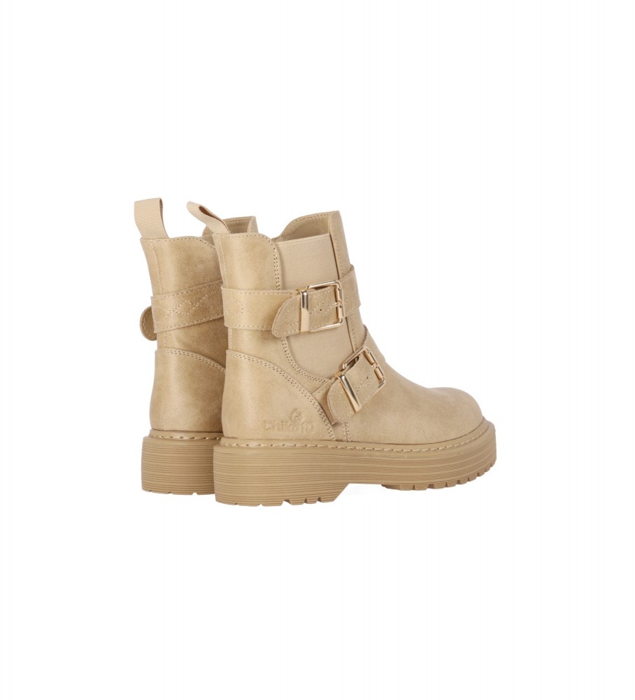 Botas infantis Chika10 Suíça 09 bege