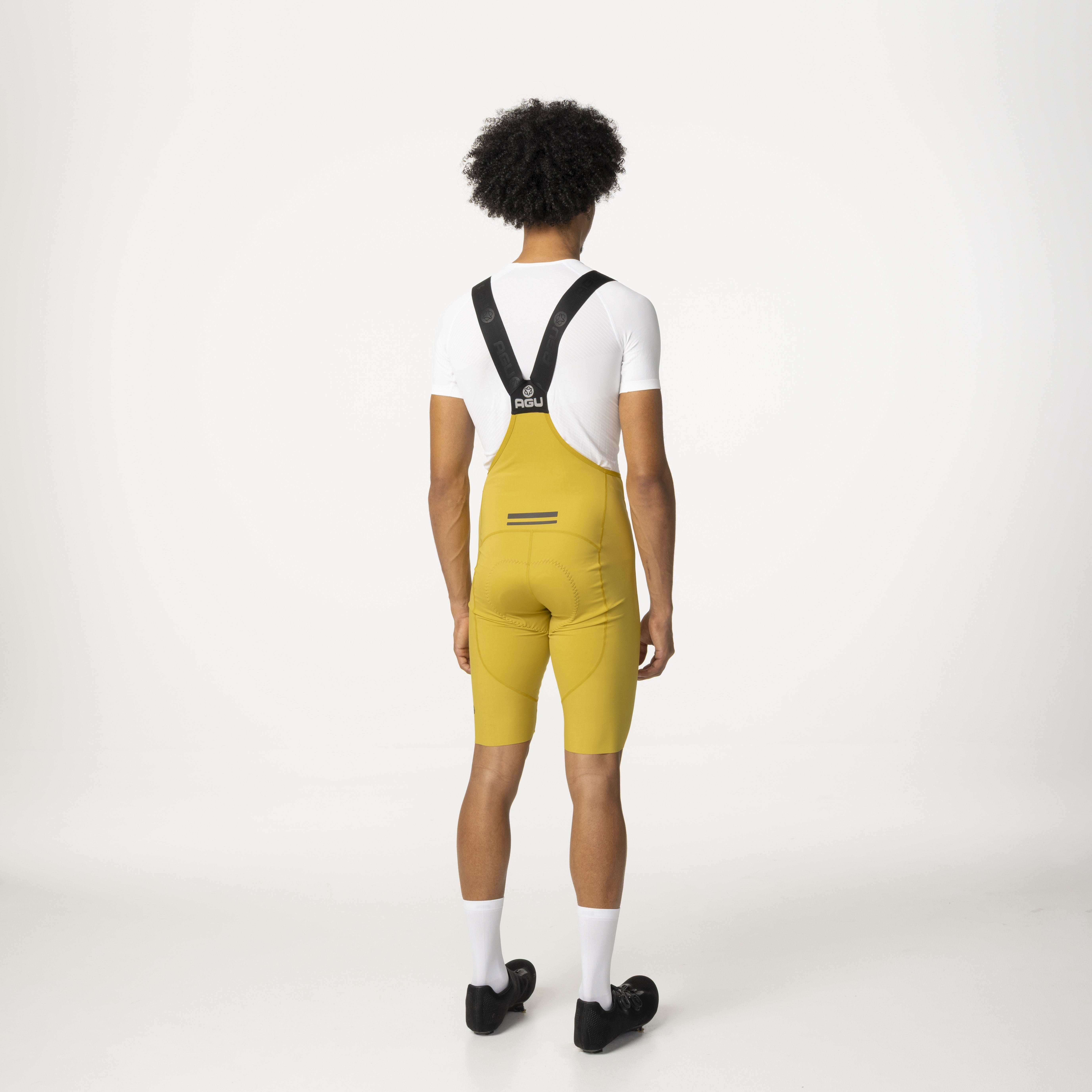 AGU Performance Enduro Plus heren Bibshort - Yellow