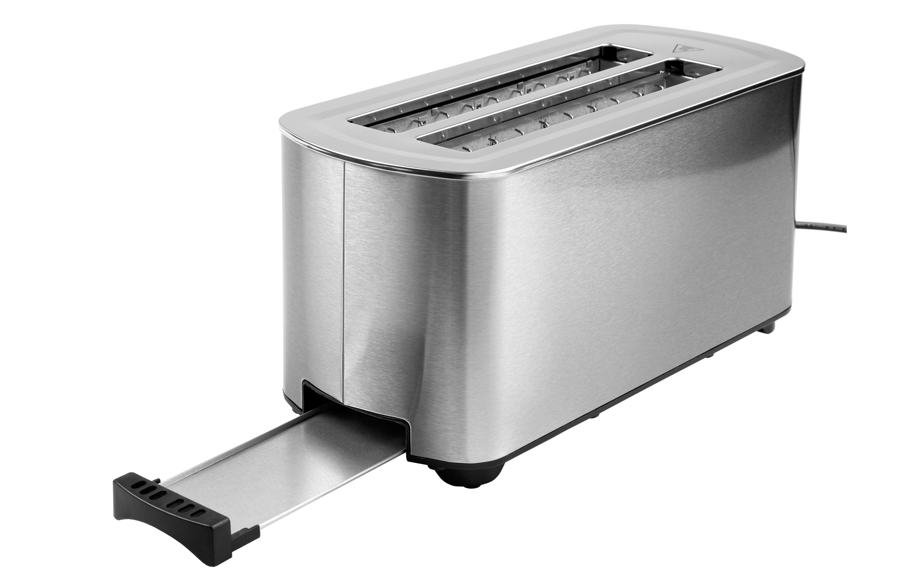 Toaster Doppellangschlitz ArrostoGleichzeitiges Rösten von bis zu 4 Toastscheiben