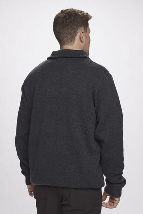 H2O Icon Stripe Wind Knit striktrøje Sort